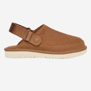 UGG Kids Backstrap Slip-On in Chestnut Brown